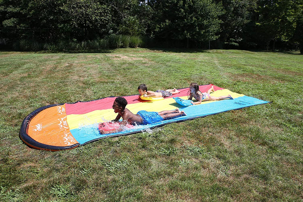 Triple Lane Water Slide with 3 Boogie Boards 16 Foot S4073
