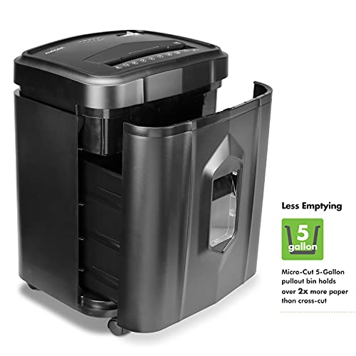 120-Sheet Auto Feed Micro-Cut Paper Shredder (Black) K727