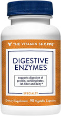 Plant-Based Digestive Enzymes 90 Veggie Capsules U114