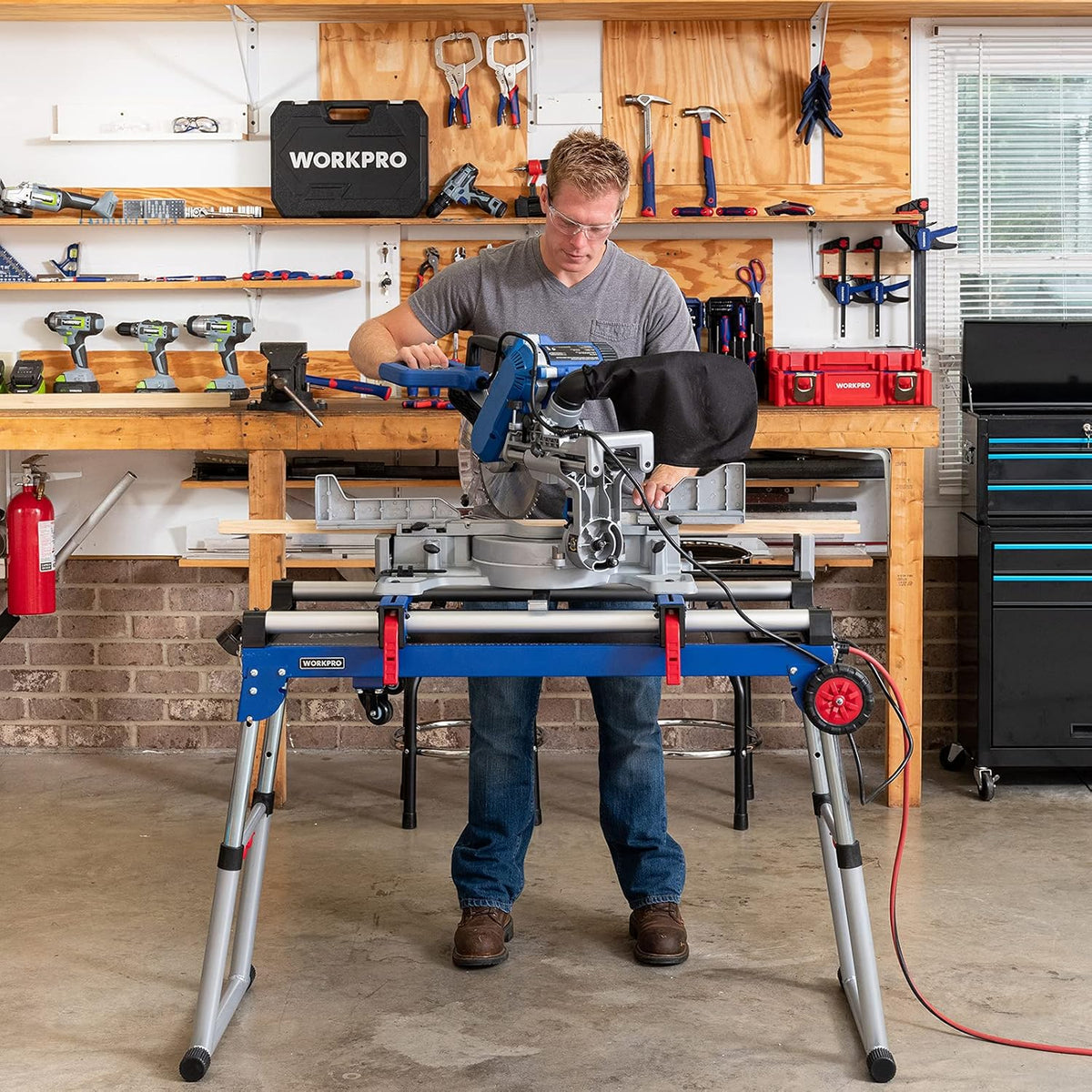 5-in-1 Portable Folding Miter Saw Stand O513