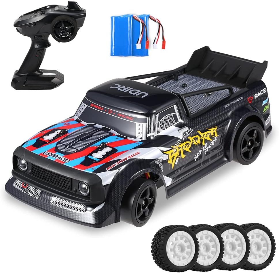 1:16 Scale 2.4GHz RC Drift Car, 4WD RTR, 2 Batteries T546339