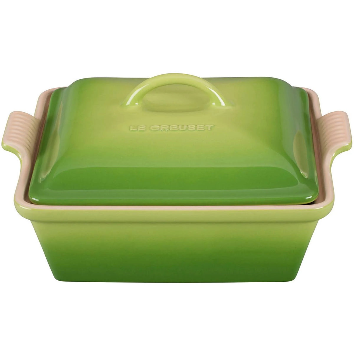 2.5-qt. Covered Square Stoneware Casserole D73983