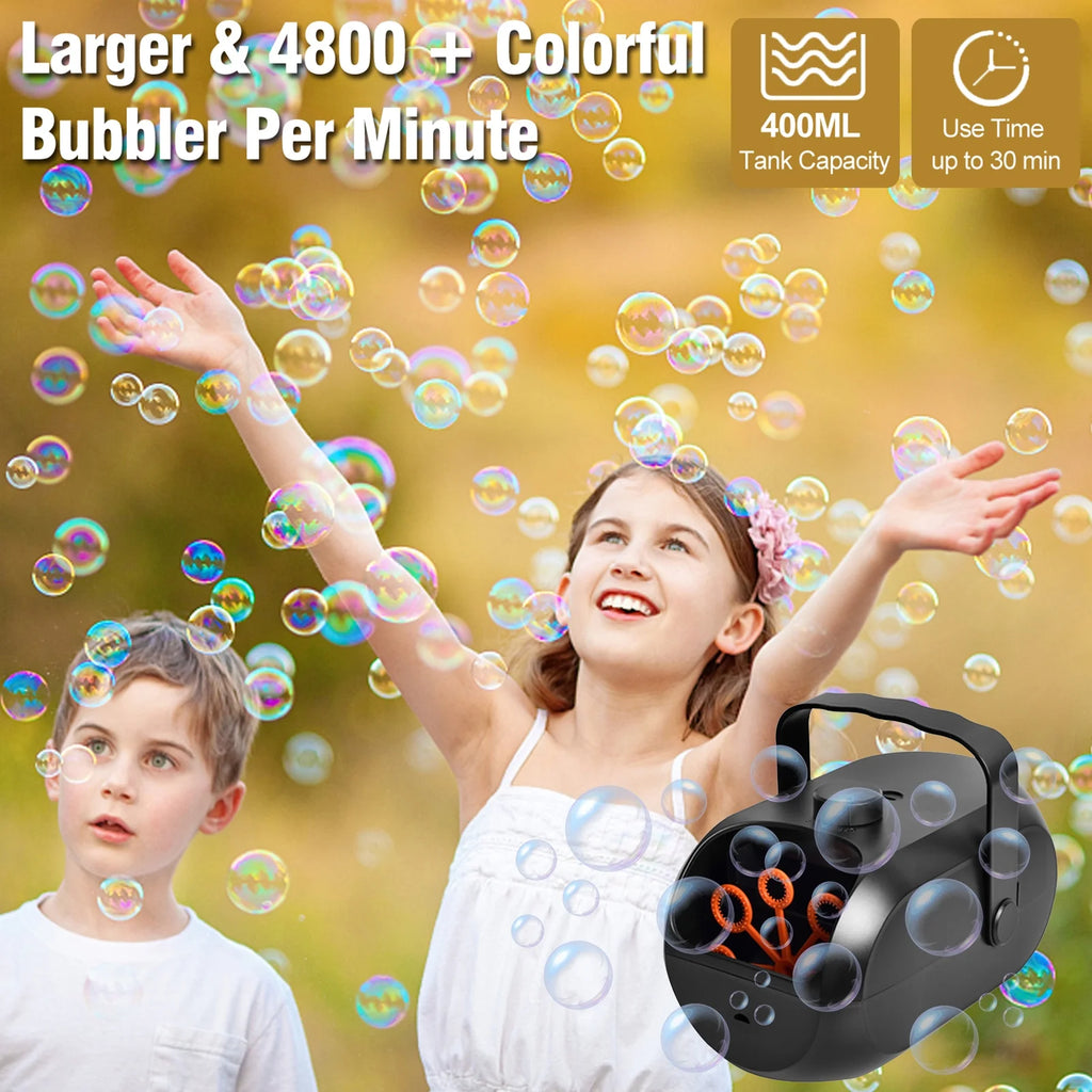 Portable Rechargeable Bubble Machine Q709356