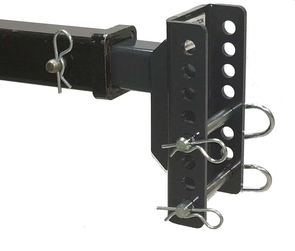 Drop Ball Mount with Sway Control Tabs, 12,000 lbs, Fits 3" Hitch, 2" Ball N78116