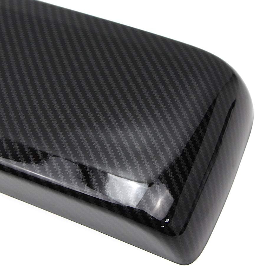 Carbon Fiber Style Armrest Box Cover Pack of 2 I51244