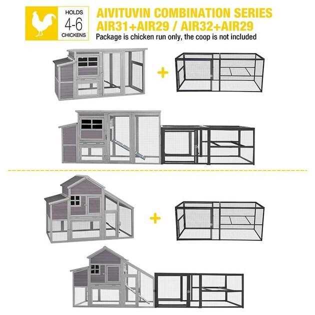 Chicken Coop Extension Run J3790
