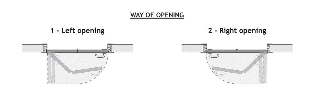 Folding Door Hardware Set G937