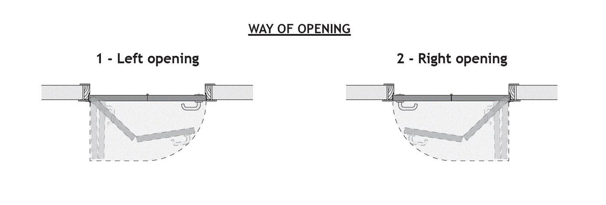 Folding Door Hardware Set G937