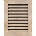 12-in W x 12-in H Vertical Gable Vent Unfinished Smooth Pine M371212