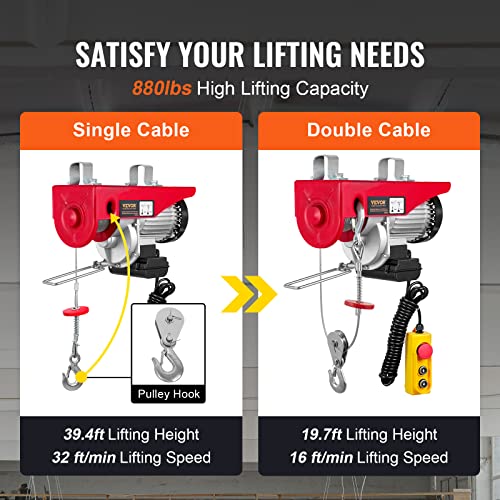 110V Electric Hoist with Remote Control S232