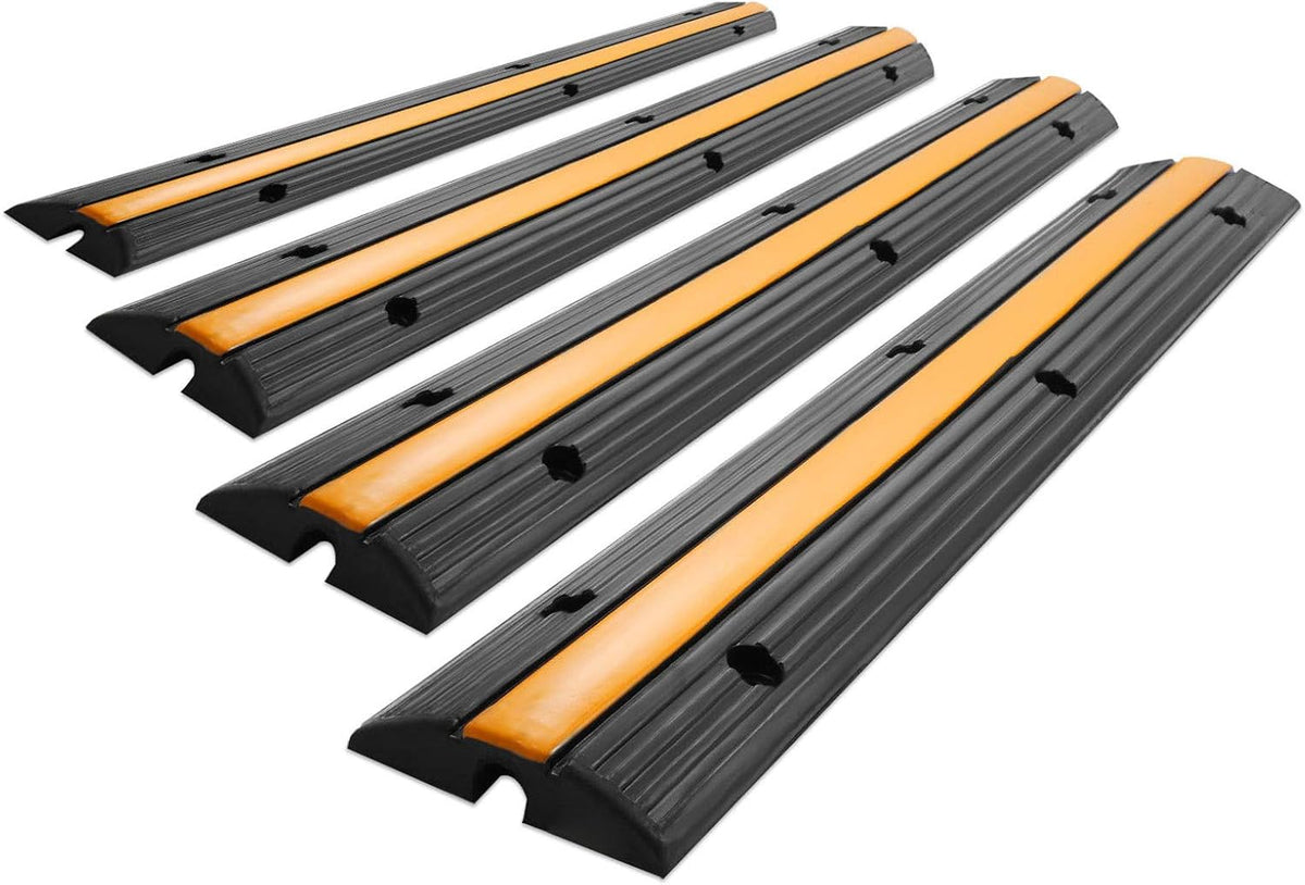 Rubber Single Channel Cable Protector 4 Pack S262217