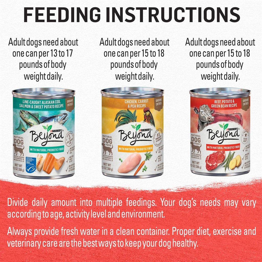 Chicken Beef and Cod Ground Entree Grain Free Wet Dog Food C1597