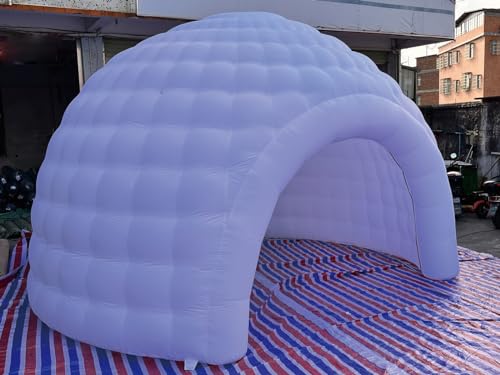 Portable LED Inflatable Dome Tent with Air Blower X7104