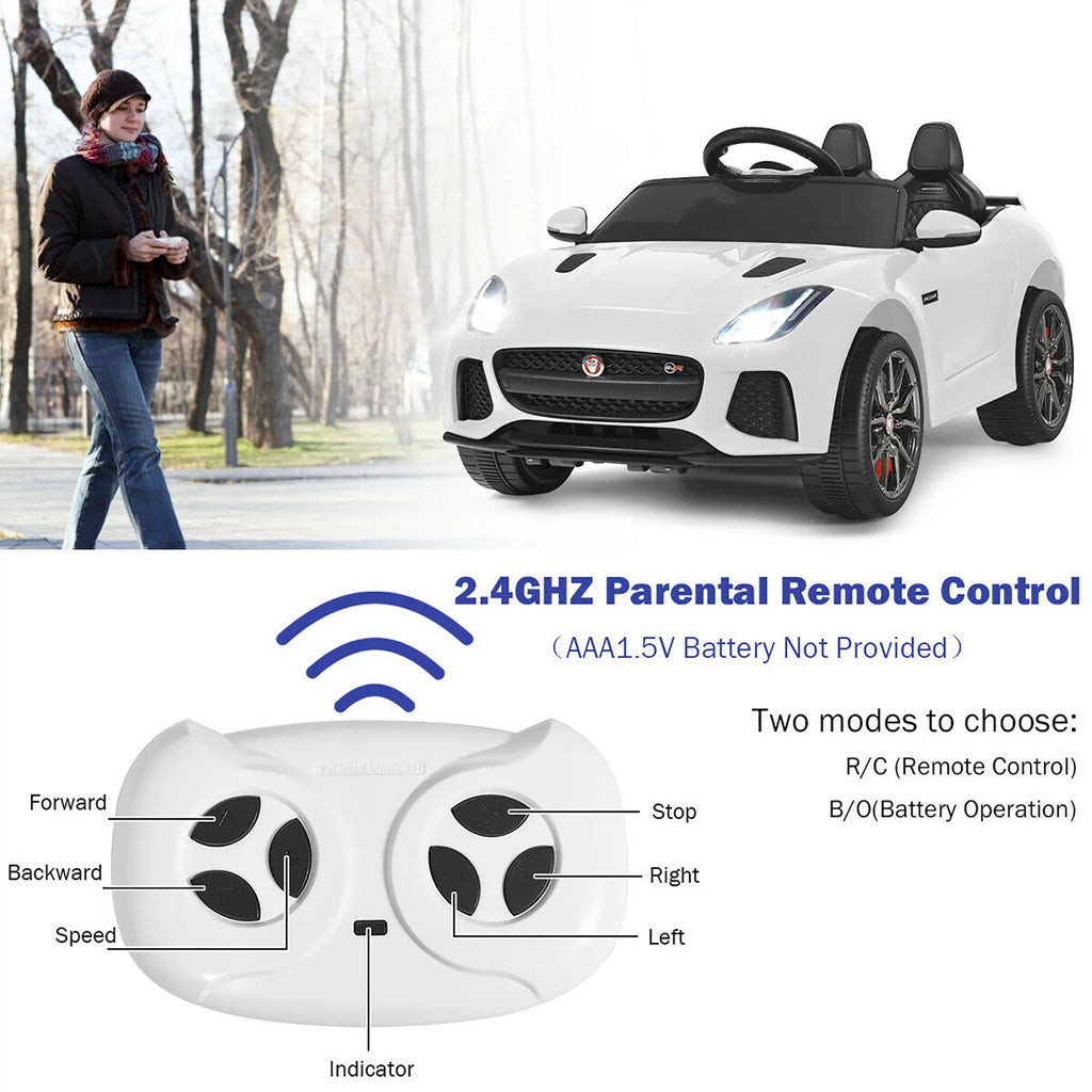 12V Licensed Kids Ride On Car with MP3 Black I230