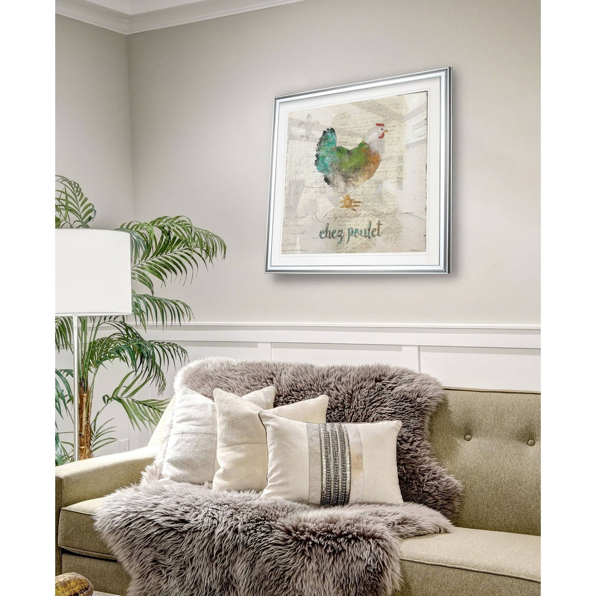 Framed Giclee Print 32 x 32 G519008