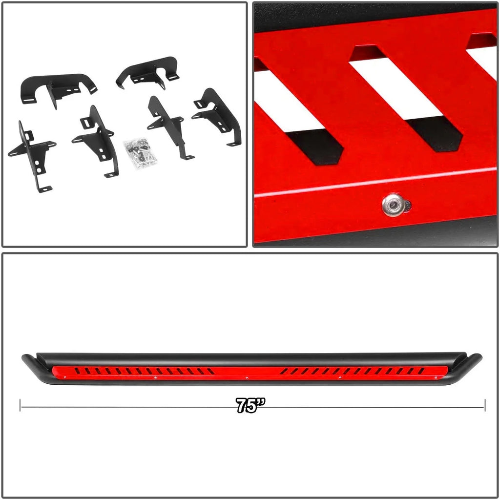 Pair Oval Side Step Nerf Bar Running Board B188148