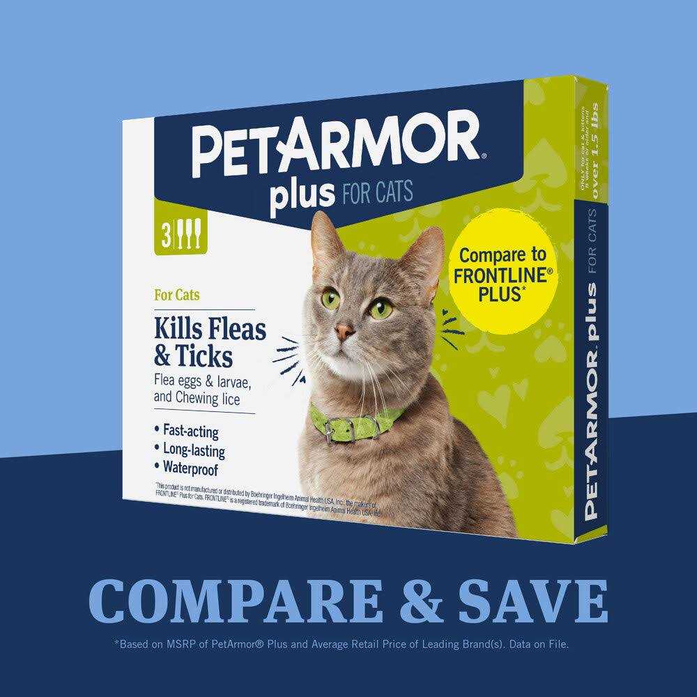 Flea and Tick Treatment for Cats K634998
