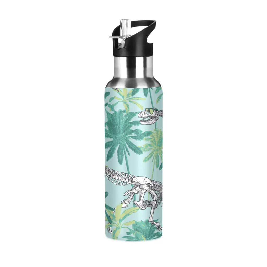 Stainless Steel Insulated Water Bottle with Straw Lid C971
