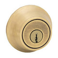 Single Cylinder Deadbolt Antique Brass B350