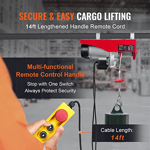 110V Electric Hoist with Remote Control S232