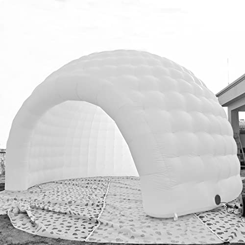 Portable LED Inflatable Dome Tent with Air Blower X7104