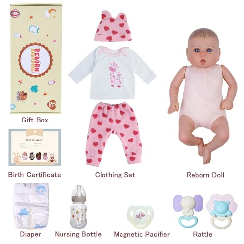 20 Inch Lifelike Soft Body Baby Doll X96525