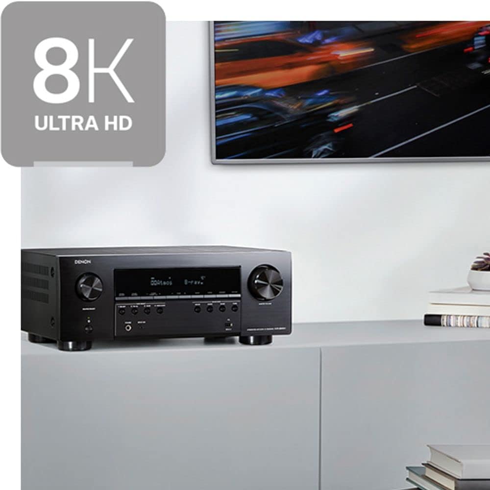 8K Ultra HD 7.2 Channel AV Receiver Black E189