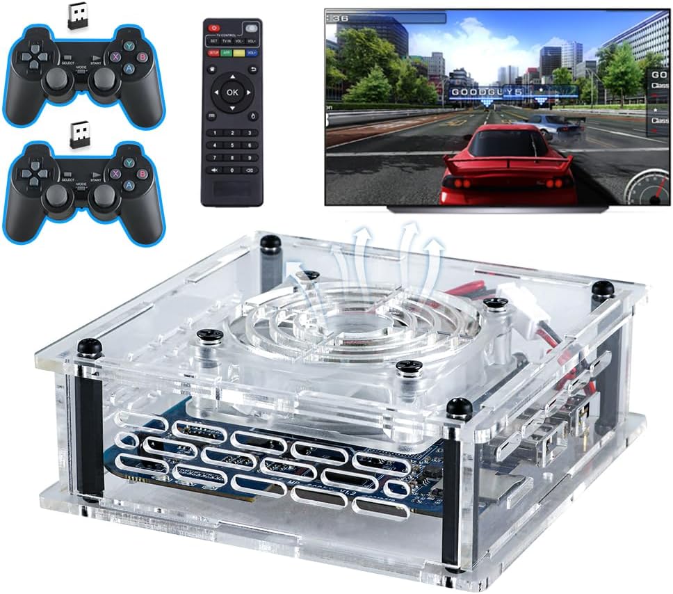 Arcade Box, Dual System, 70000+ Classic Games, Video Game Console U6925