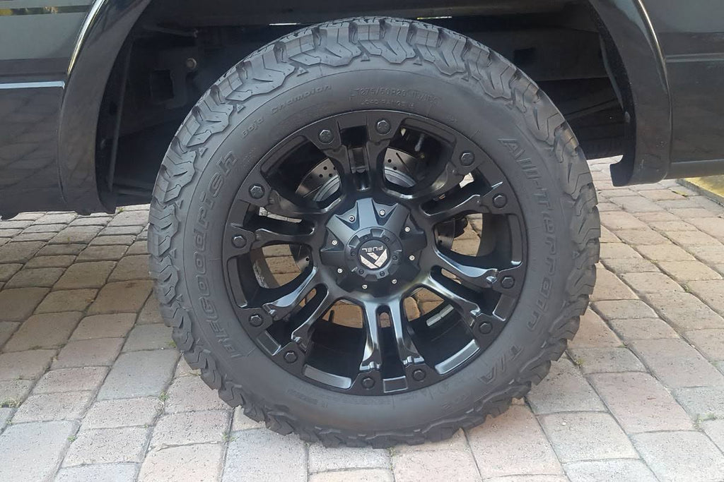 Matte Black Wheel F1201