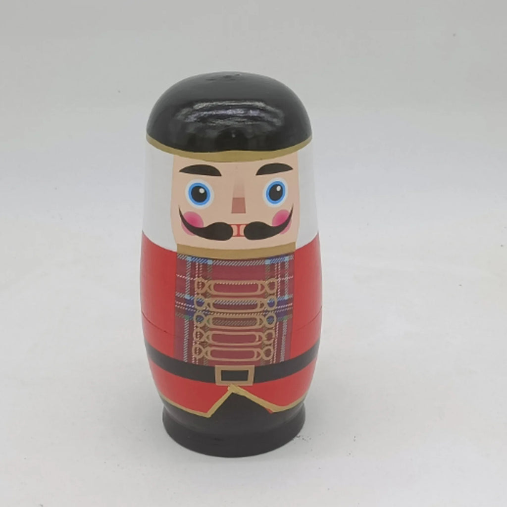 Walnut Soldier Nesting Doll Toy H199643