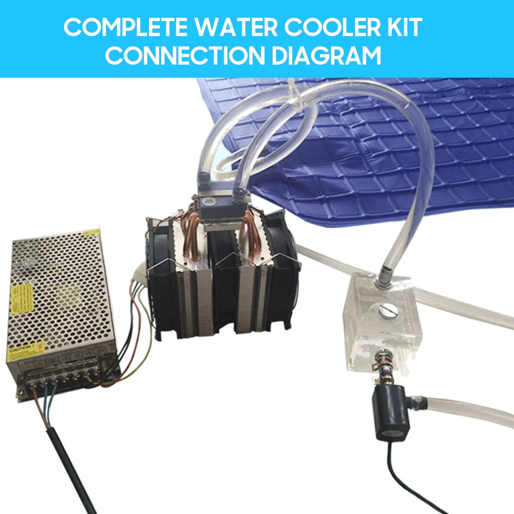 180W Semiconductor Refrigeration Aquarium Chiller for 40 Liters T502
