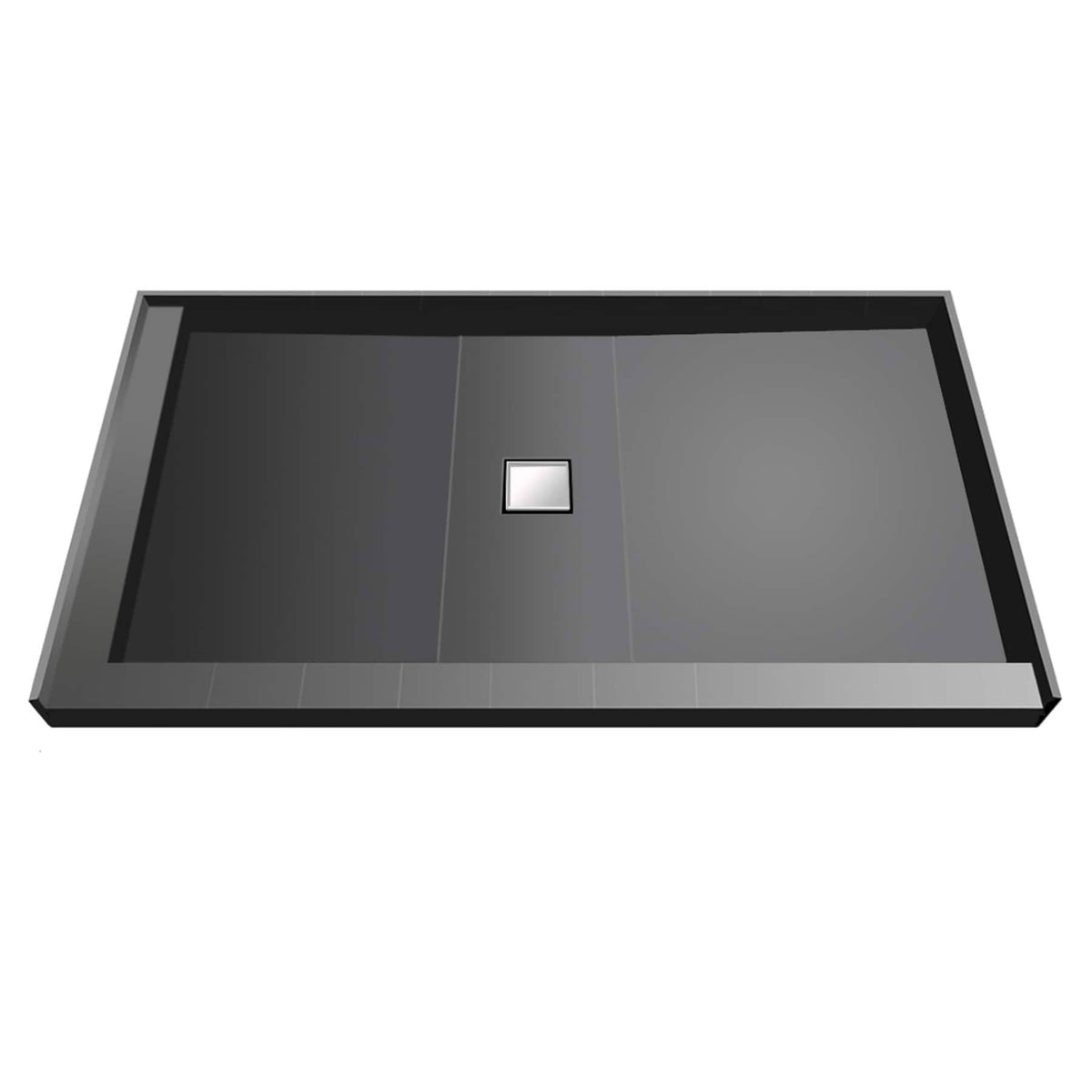 42x22 x 36x22 Double Threshold Shower Base with Drain Y9240