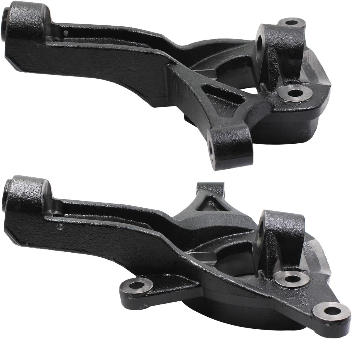 Front 5" Lift Spindles with Extended Brake Lines E860977