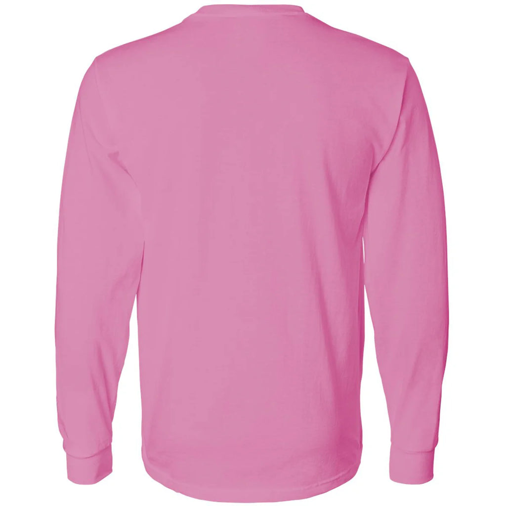 Long Sleeve T-Shirt with Mountain Tent and Tree Silhouettes Q98945