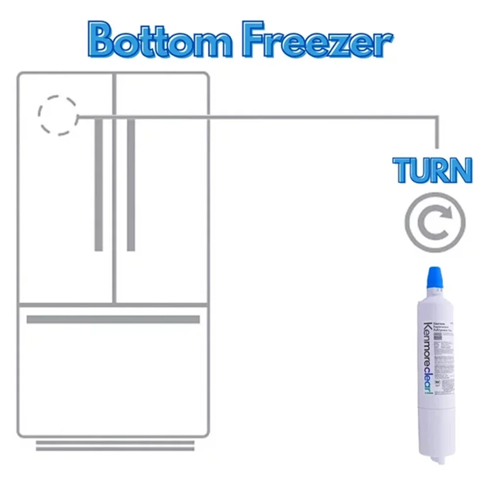 4 Pack Refrigerator Water Filter T968094