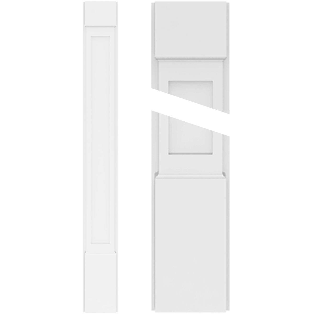 Flat Panel PVC Pilaster (Pair) K41905