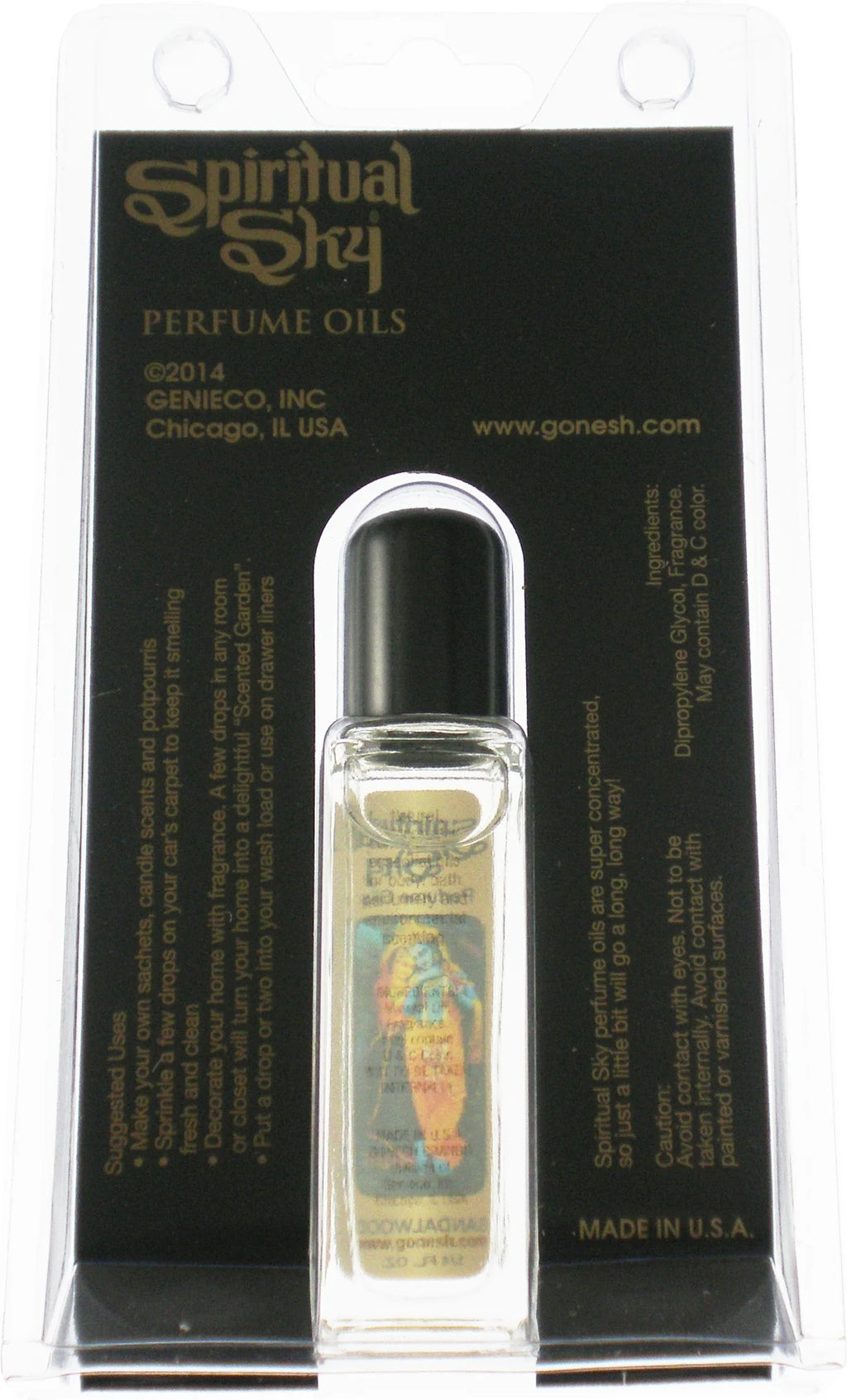 Sandalwood Scented Perfume Oil Pack of 4 1/4 oz T865700