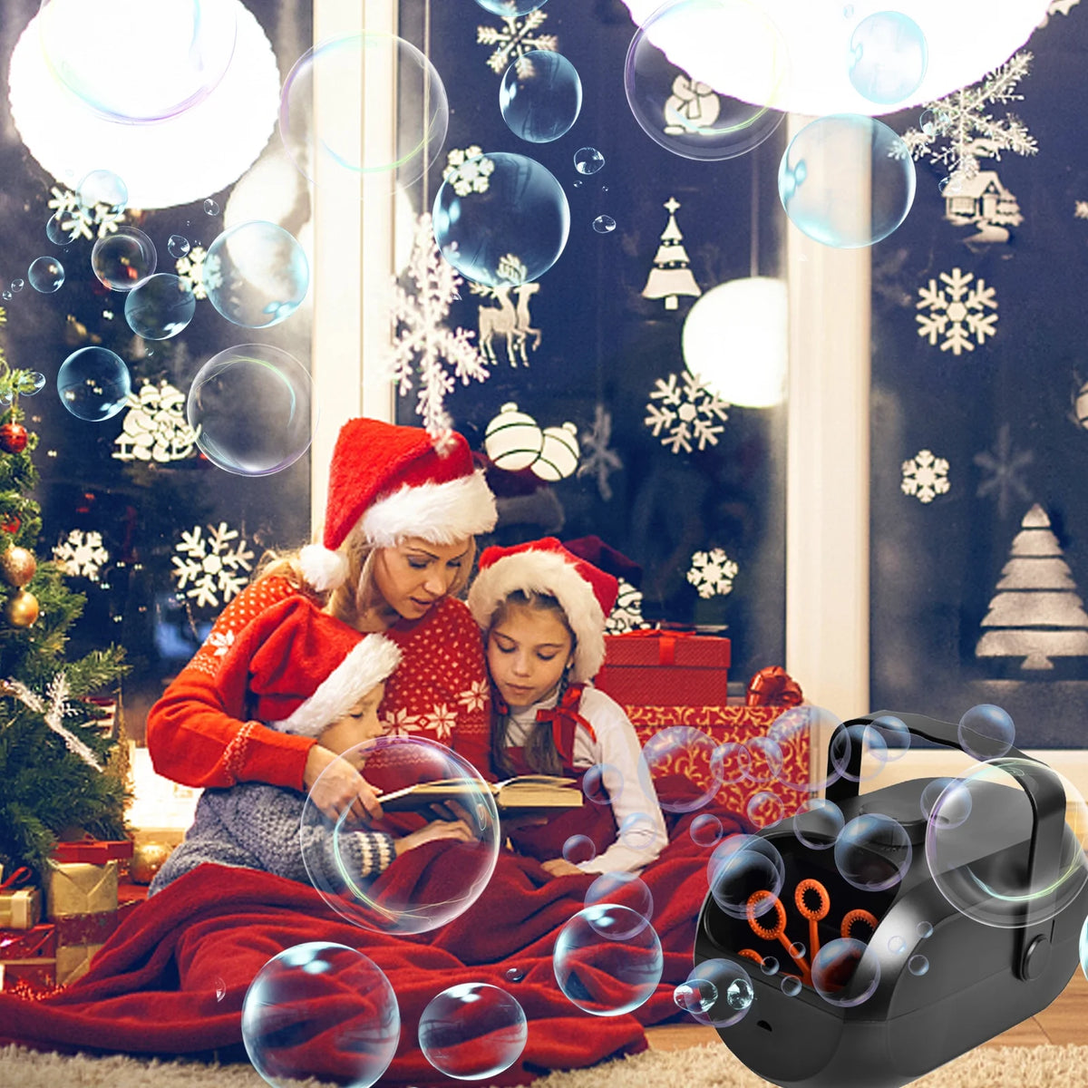 Portable Rechargeable Bubble Machine Q709356