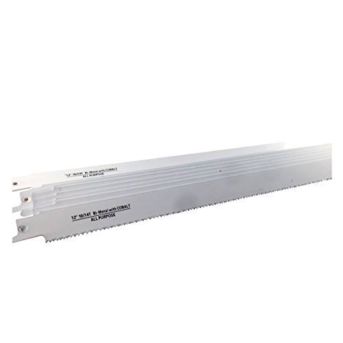 12 x 3/4 x .035-Inch Bi-Metal Reciprocating Saw Blades, 10/14 Teeth per inch K925