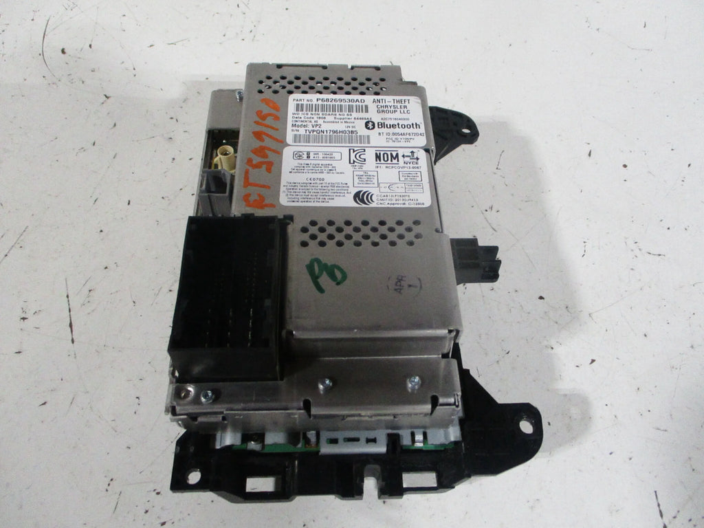 16 Dodge Durango Front Touch Screen Radio Display G871