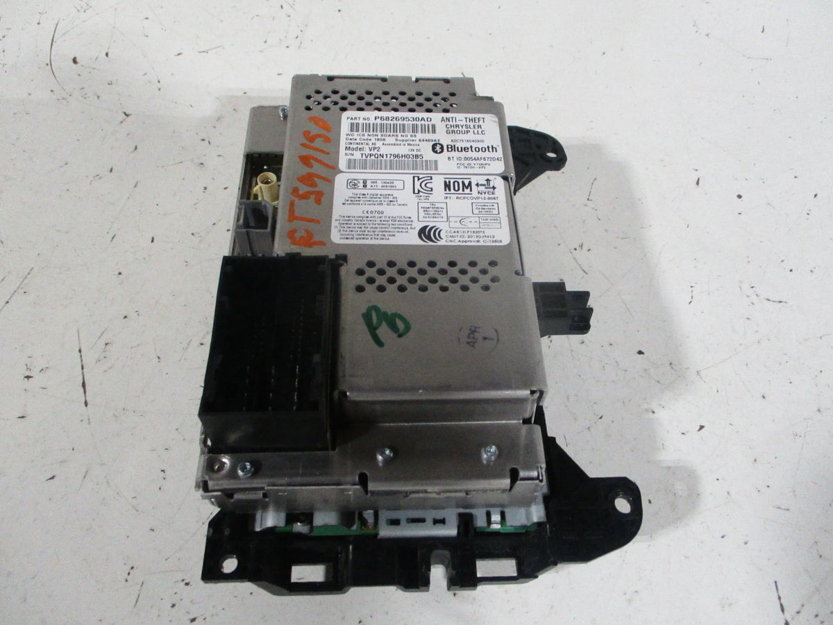 16 Dodge Durango Front Touch Screen Radio Display G871