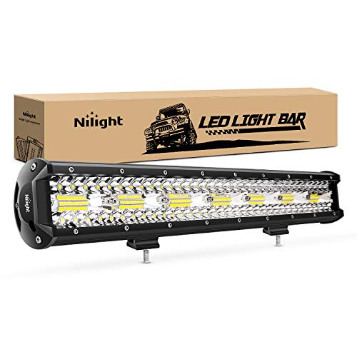 420W 20Inch Triple Row Flood Spot Combo LED Off Road Light Bar T42387