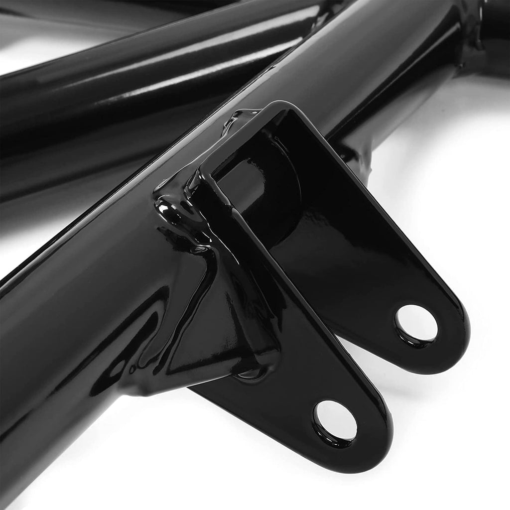 4 A Arms Front Upper & Lower A-Arms Rods High Clearance Black Q58293