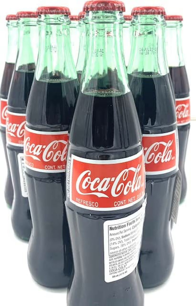12 oz Glass Bottles Coca Cola 10PK R80108