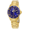 Blue Dial Gold-plated Men's Watch U6737