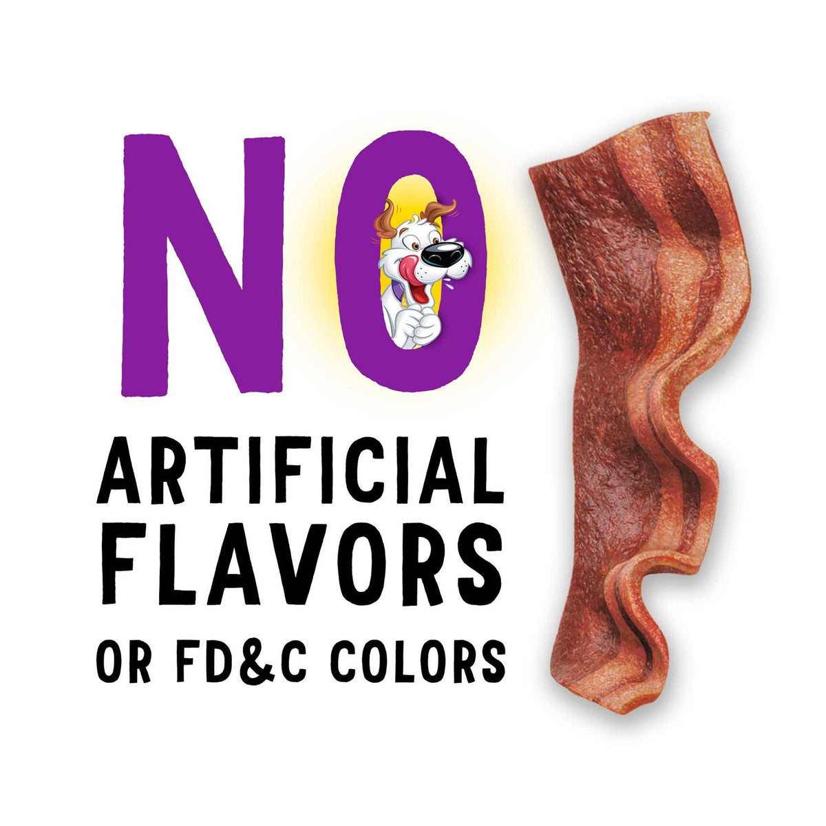 Bacon Strips Dog Treats K5248
