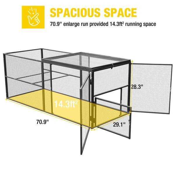 Chicken Coop Extension Run J3790