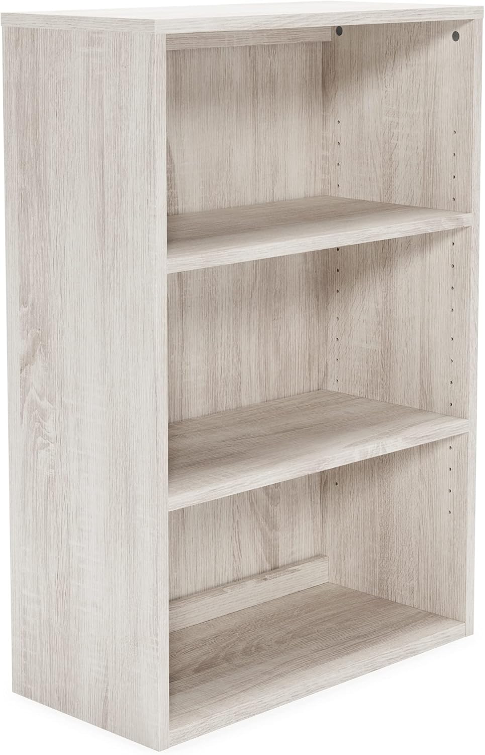 2 Shelves Bookcase Whitewash Z543485