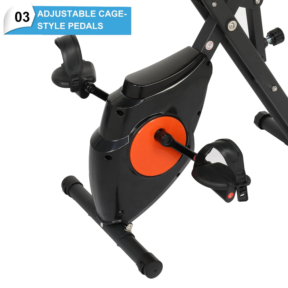 Folding Magnetic Exercise Upright Bike B68013