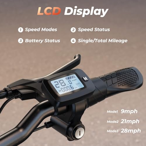 Electric Scooter with Seat, 14" Pneumatic Tire, Height Adjustable Seat T186125